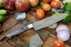 Custom Handmade Damascus Steel Chef knife/Kitchen Knife/Perfect Gift DK-060 by JW SteelCrafts