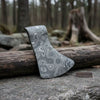 Custom Handmade Damascus Steel Viking Axe Pendant / Perfect gift DE-0011 by JW SteelCrafts