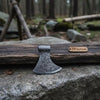 Custom Handmade Damascus Steel Viking Axe Pendant / Perfect gift DE-0011 by JW SteelCrafts