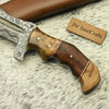 Custom Handmade HUNTING TRACKER Tactical Hunter Blade Survival by JW SteelCrafts