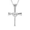 2.0 Custom Number Baseball Bat Cross Necklace