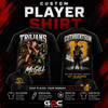 Custom Player Shirt by Gameday Customs