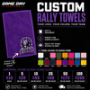 Custom Rally Towels – Individual & Team Packs by Gameday Customs