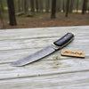 Custom tactical Tanto knife, damascus knife, Tanto by JW SteelCrafts