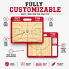 Custom WNBA Basketball Coaching Board 15.7 x 12.6 in (Magnetic) by Hoopsbasket.com