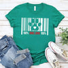 100% Dog Love Barcode With Paw Pet Lover Tee by Adorb Custom Tees