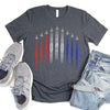 Air Force Flyover Red White And Blue Adult T-shirt by Adorb Custom Tees