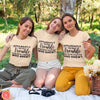 Apparently We're Trouble When We're Together Bachelorette Party T-Shirts by Adorb Custom Tees