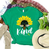 Bee Kind Sunflower - Be Kind Tee by Adorb Custom Tees