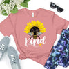 Bee Kind Sunflower - Be Kind Tee by Adorb Custom Tees