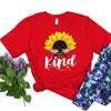 Bee Kind Sunflower - Be Kind Tee by Adorb Custom Tees