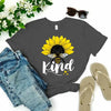 Bee Kind Sunflower - Be Kind Tee by Adorb Custom Tees