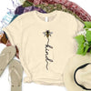 Inspirational Shirt – Bee Kind Script Tee by Adorb Custom Tees
