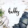 Hubby & Wifey Couple T-shirt by Adorb Custom Tees