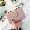 Cute Small Leather Purse For Women And Ladies Fashionable Card Bag Clutch Purse Money Clip Wallet For Females by Stevvex