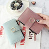 Cute Small Leather Purse For Women And Ladies Fashionable Card Bag Clutch Purse Money Clip Wallet For Females by Stevvex