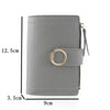 Cute Small Leather Purse For Women And Ladies Fashionable Card Bag Clutch Purse Money Clip Wallet For Females by Stevvex
