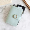 Cute Small Leather Purse For Women And Ladies Fashionable Card Bag Clutch Purse Money Clip Wallet For Females by Stevvex