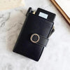 Cute Small Leather Purse For Women And Ladies Fashionable Card Bag Clutch Purse Money Clip Wallet For Females by Stevvex