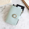 Cute Small Leather Purse For Women And Ladies Fashionable Card Bag Clutch Purse Money Clip Wallet For Females by Stevvex