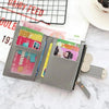 Cute Small Leather Purse For Women And Ladies Fashionable Card Bag Clutch Purse Money Clip Wallet For Females by Stevvex