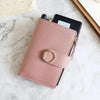 Cute Small Leather Purse For Women And Ladies Fashionable Card Bag Clutch Purse Money Clip Wallet For Females by Stevvex
