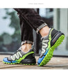 Cycling Mens Waterproof Outdoor Hiking Sneakers Men's Trail Running Shoes Fashion Hiking Sneakers For Men Tennis Cross Training Shoe Mens Casual Outdoor Walking Workout Footwear by Stevvex