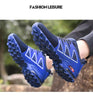 Cycling Mens Waterproof Outdoor Hiking Sneakers Men's Trail Running Shoes Fashion Hiking Sneakers For Men Tennis Cross Training Shoe Mens Casual Outdoor Walking Workout Footwear by Stevvex