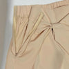 Bow-tie Designed High-waisted Wide-leg Shorts by My Store
