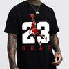 Number 23 Jumpman Tribute T-Shirt – Retro Basketball Graphic Tee for Hoopers & Fans by Dog Mom Hat