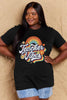 Simply Love Full Size TEACHER VIBES Graphic Cotton T-Shirt by Simply Love