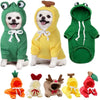 Cute Fruit Dog Clothes For Small Dogs Hoodies Winter Warm Fleece Pet Clothing Puppy Cat Costume Coat For French Chihuahua Outfit by My Store
