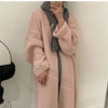 Idle Style Mid-length Sweater Cardigan Coat Women