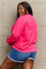 Simply Love Full Size ROCK ＆ LOVE Round Neck Sweatshirt