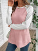 Waffle Knit Raglan Sleeve T-Shirt by Wild and Free Boutique