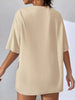 Oversized Solid Color Casual T-Shirt by Simply Love