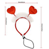 Pets Valentine's Day Decoration Pet Scar Valentine's Day Hairband Dog Party Decoration Prop Dog Accessories Pet Products by My Store
