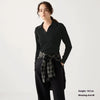 Women’s Ribbed Half-Open Collar Sweater by FitiqueFit