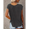 2-Pack Wildflowers Graphic Print V-Neck Tee Tops by FitiqueFit