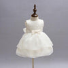 Solid Color Flower Girl Children's Dress