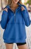 Women’s Half Zip Fleece Sweatshirt by FitiqueFit