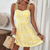 Women's Floral Print Cami Dress by FitiqueFit