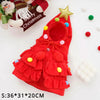 Autumn And Winter Christmas Pet Clothes Two Color Cloak Pet Cloak Shawl Dog Transfiguration by My Store
