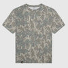 Arkansas Wild Hog Graphic T-Shirt – Camo All Over Print Shirt by Dog Mom Hat