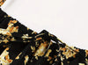 Floral Backless Bow-Tie Strappy Maxi Dress – Black & Blue, S–XXL by FitiqueFit