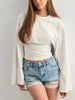 Full Size Long Sleeve Fitted T-Shirt Plus Size by Simply Love