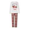 Parent-child Elk Pattern Plaid Pants Christmas Suit Long Sleeve by My Store