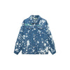 Women's Tie Dye Wash Print Denim Oversized Jacket