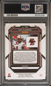 Graded 2023 Panini Prizm Draft Picks Zay Flowers #143 Gold Ice Rookie RC Football Card PSA 10 Gem Mint