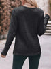 Ribbed Knit Long Sleeve T-Shirt by Simply Love